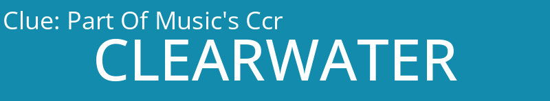 Part Of Music's Ccr