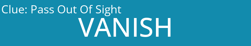 Pass Out Of Sight