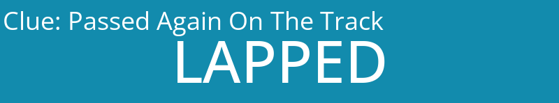 Passed Again On The Track