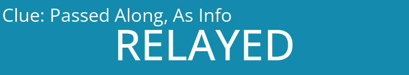 Passed Along, As Info