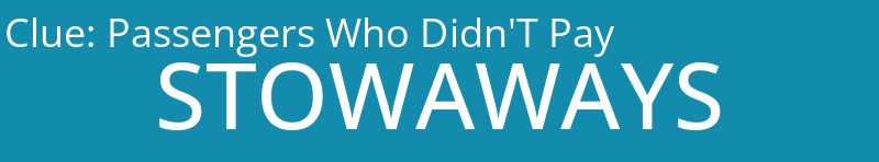 Passengers Who Didn'T Pay