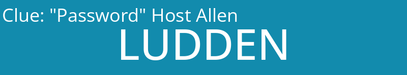 "Password" Host Allen