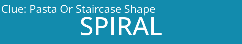 Pasta Or Staircase Shape