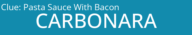 Pasta Sauce With Bacon