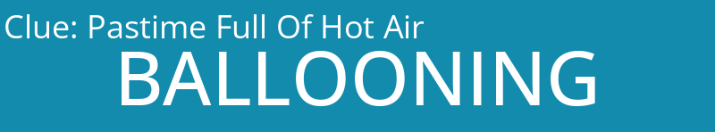 Pastime Full Of Hot Air