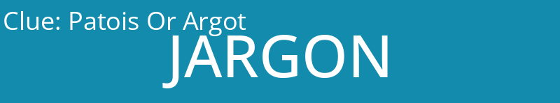 Patois Or Argot