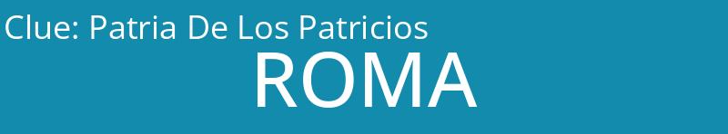 Patria De Los Patricios