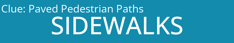Paved Pedestrian Paths