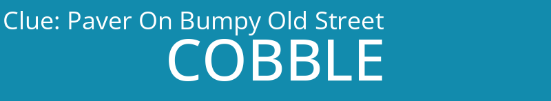 Paver On Bumpy Old Street