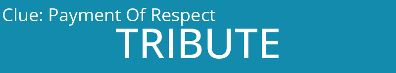 Payment Of Respect