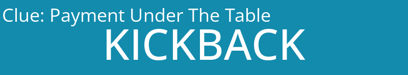 Payment Under The Table