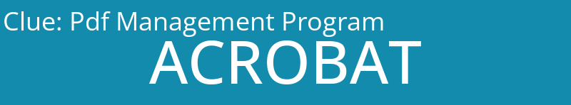 Pdf Management Program