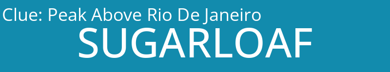 Peak Above Rio De Janeiro