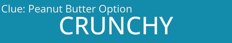 Peanut Butter Option