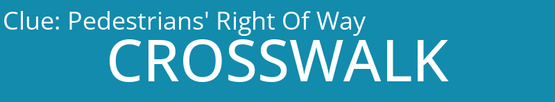 Pedestrians' Right Of Way