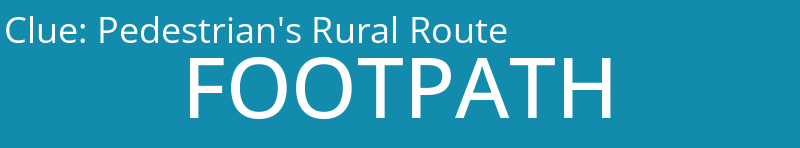 Pedestrian's Rural Route
