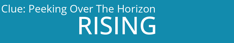 Peeking Over The Horizon