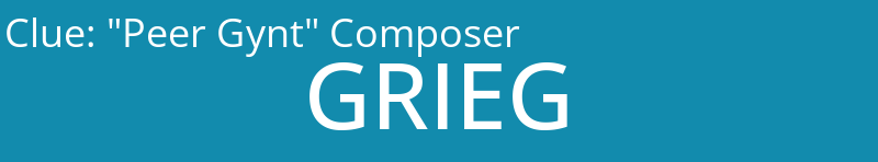"Peer Gynt" Composer