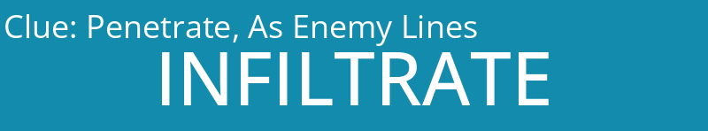 Penetrate, As Enemy Lines