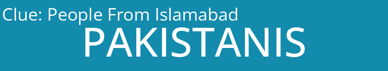 People From Islamabad
