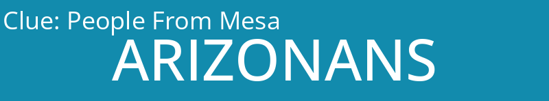 People From Mesa