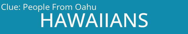 People From Oahu