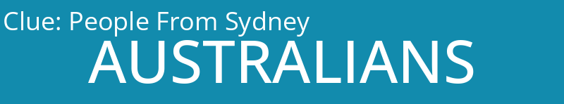 People From Sydney