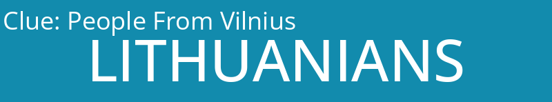 People From Vilnius