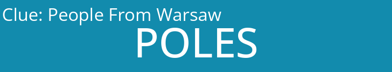 People From Warsaw