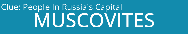 People In Russia's Capital