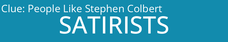 People Like Stephen Colbert