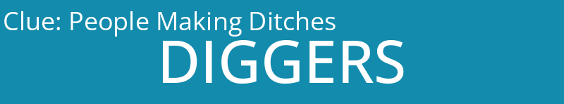People Making Ditches