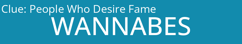 People Who Desire Fame