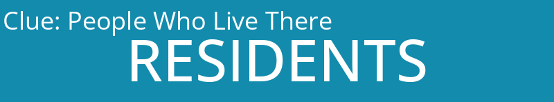 People Who Live There
