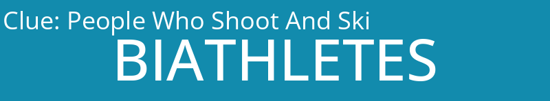 People Who Shoot And Ski