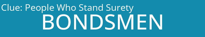 People Who Stand Surety