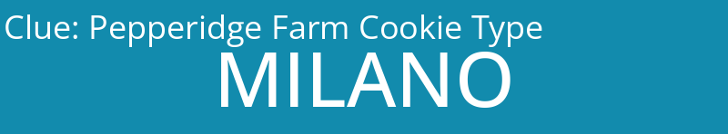 Pepperidge Farm Cookie Type