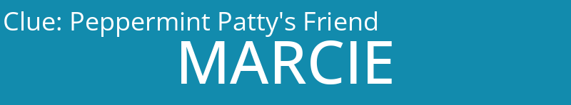 Peppermint Patty's Friend