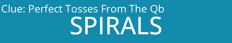 Perfect Tosses From The Qb