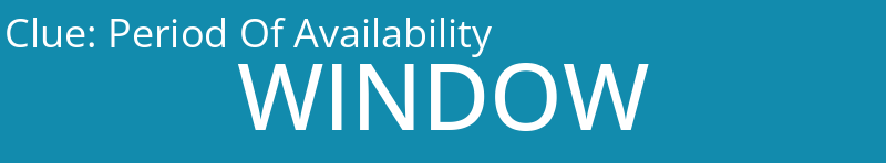 Period Of Availability