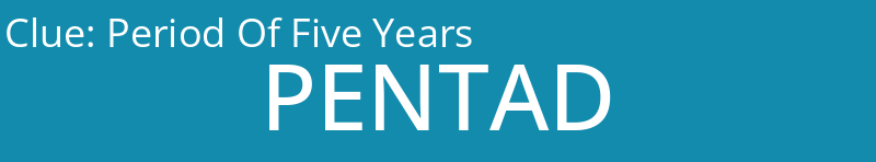 Period Of Five Years