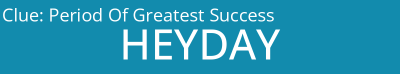 Period Of Greatest Success