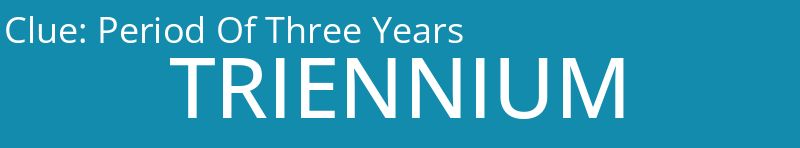 Period Of Three Years