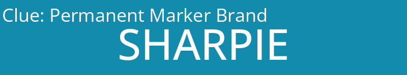 Permanent Marker Brand