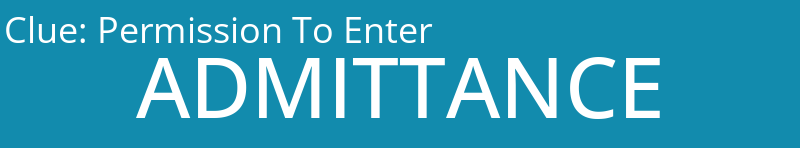 Permission To Enter