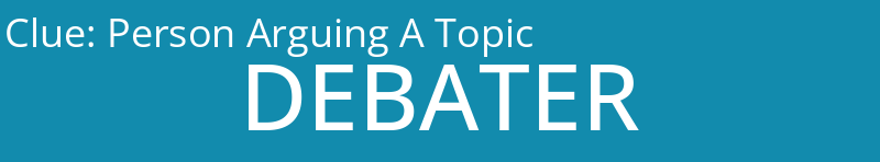 Person Arguing A Topic