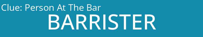 Person At The Bar