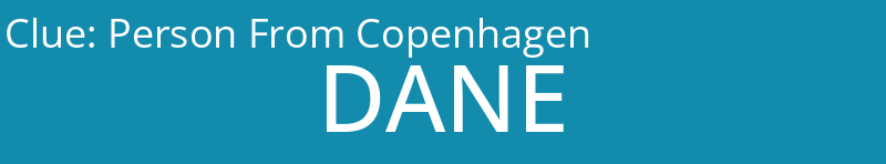 Person From Copenhagen