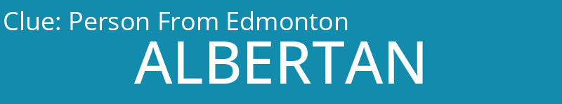 Person From Edmonton