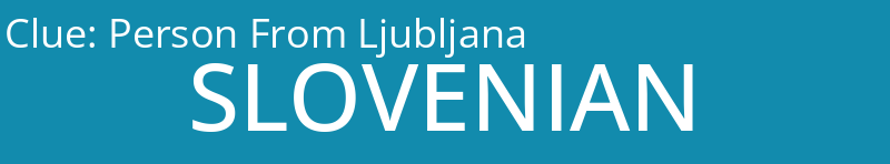 Person From Ljubljana